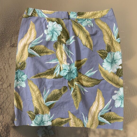 Tommy‎ Bahama Skirt Womens Sz 8 Floral Boracay Beach Short Stretch Summer Beach - Picture 2 of 3